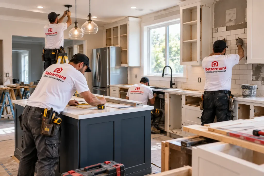 kitchen-remodeling-team-working