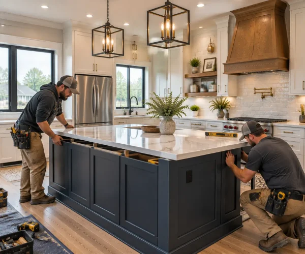 kitchen-island-installation-bixby-ok