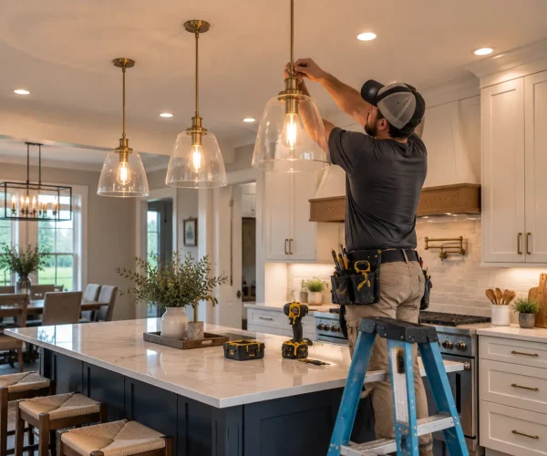 kitchen-lighting-installation-bixby-ok